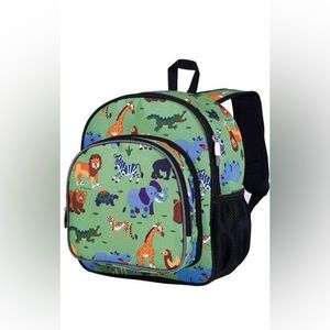 Wildkin 12-inch Toddler Backpack (Safari Animals)